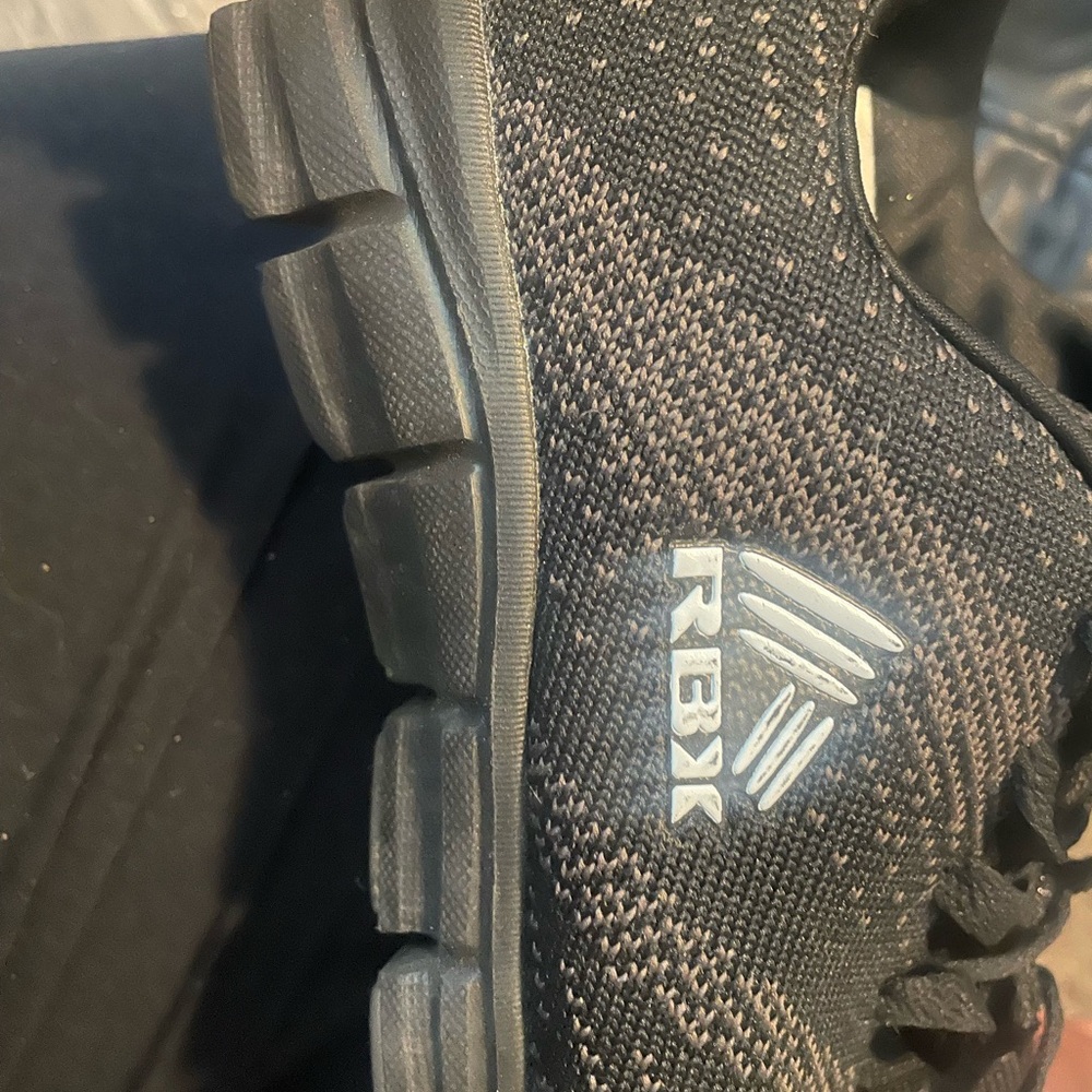 RBX Black Textile Sneakers